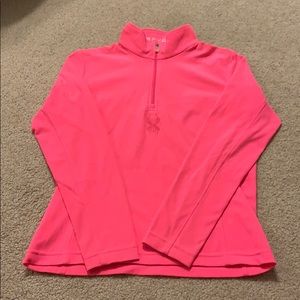 Girls’ Spyder Fleece Half zip base layer